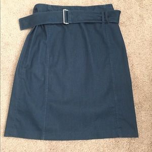 Ann Taylor Loft petite skirt with belt
